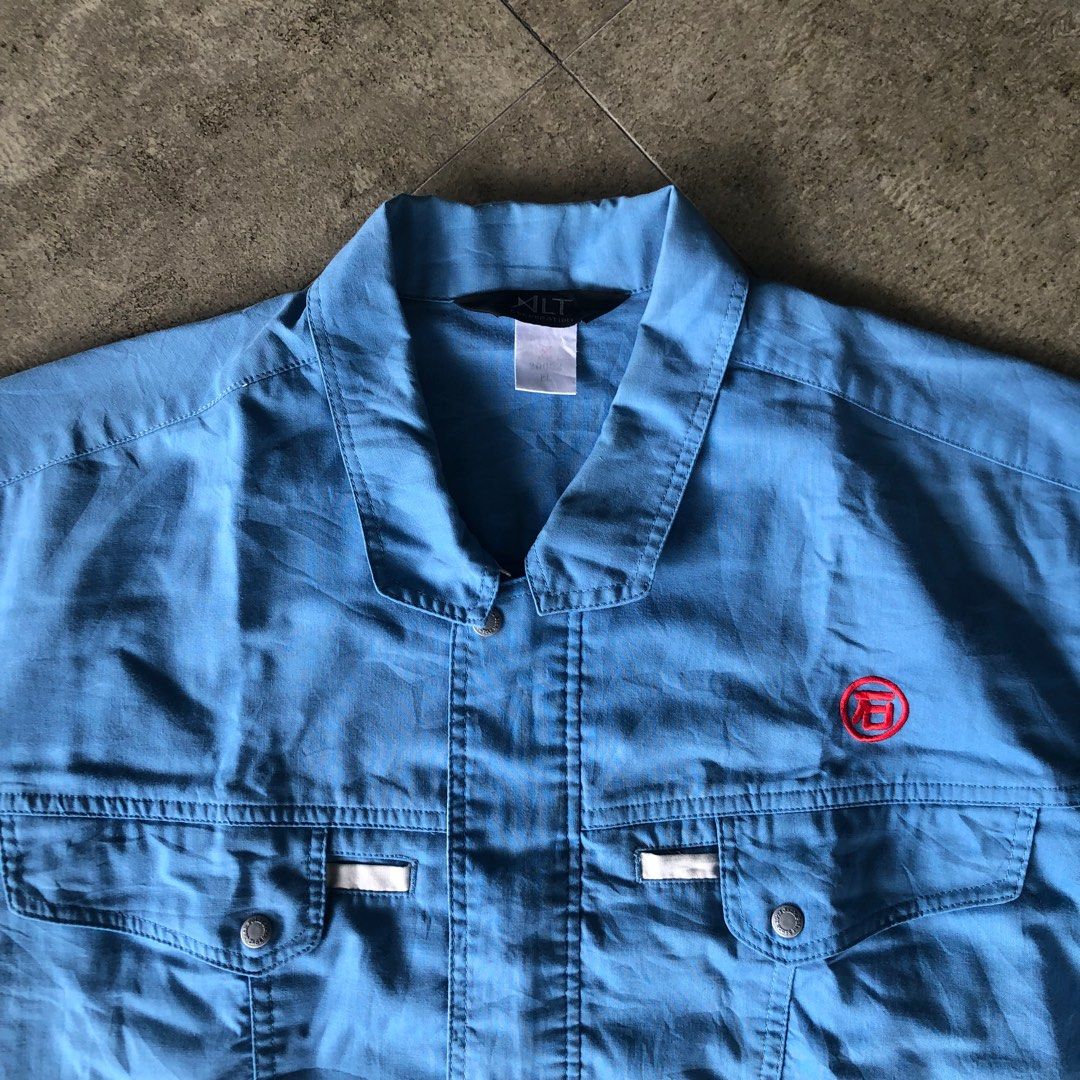 Vintage Workwear Polo (Category: Activewear) located in Magalang. Submitted by surebin (Listing ID 1391339235, Image 2). Description: Measurements: 24.5x28 Good condition, sign of use aged. Still cool piece tho. Dm to purchase and for more details..