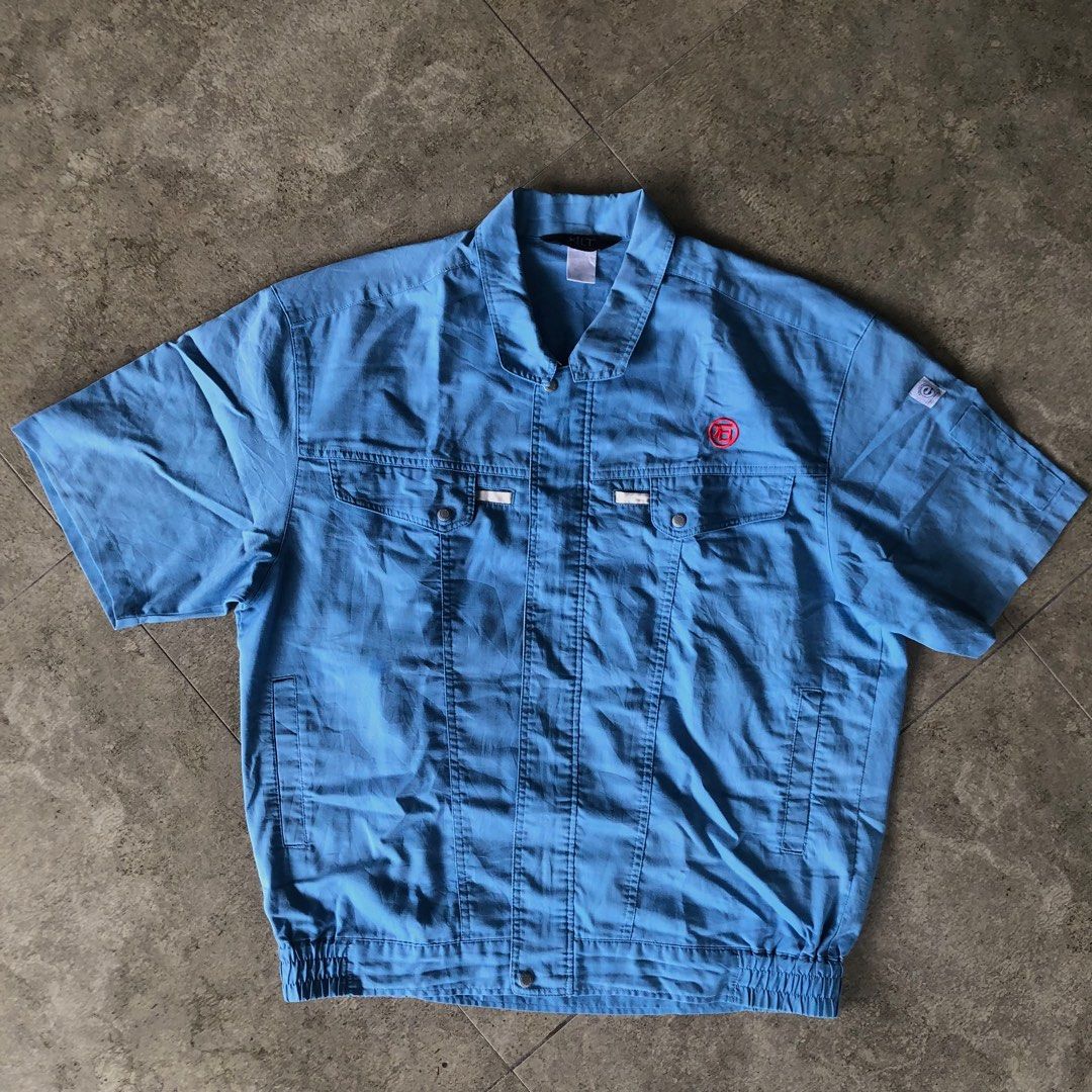 Vintage Workwear Polo (Category: Activewear) located in Magalang. Submitted by surebin (Listing ID 1391339235, Image 1). Description: Measurements: 24.5x28 Good condition, sign of use aged. Still cool piece tho. Dm to purchase and for more details..