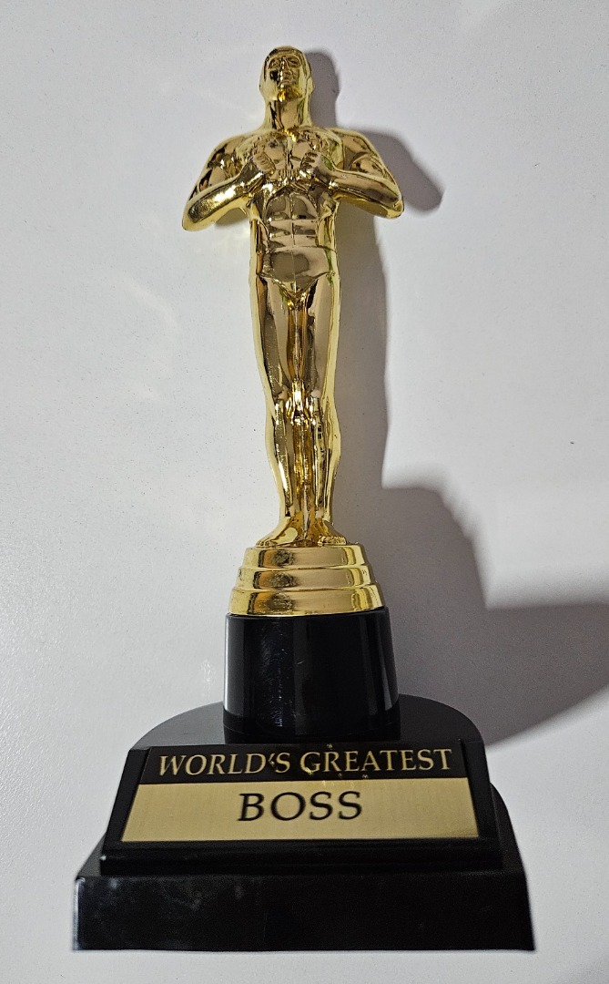 World's Greatest Boss Trophy, Hobbies & Toys, Memorabilia ...
