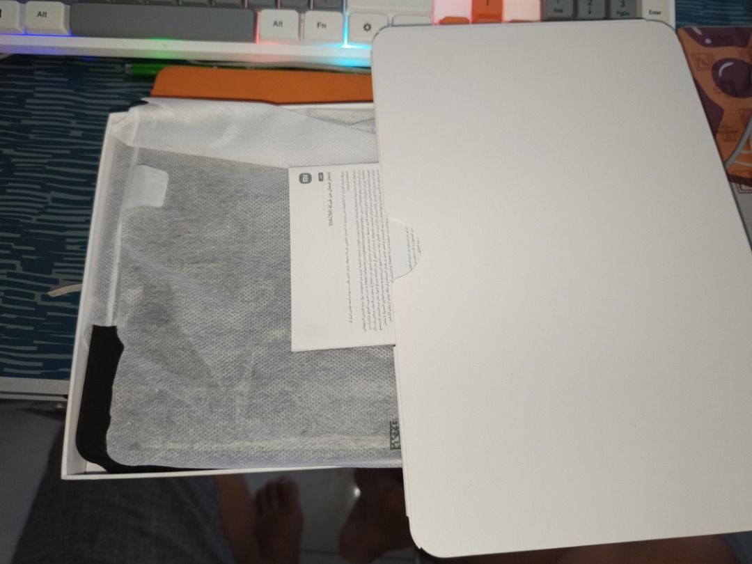 Xiaomi pad 6 keyboard and cover (Category: Android) located in Caloocan City. Submitted by msgomez.mobilemed-36883 (Listing ID 1391249158, Image 2). Description: Never been used xiaomi pad 6 keyboard/cover. This is not the android tablet. .