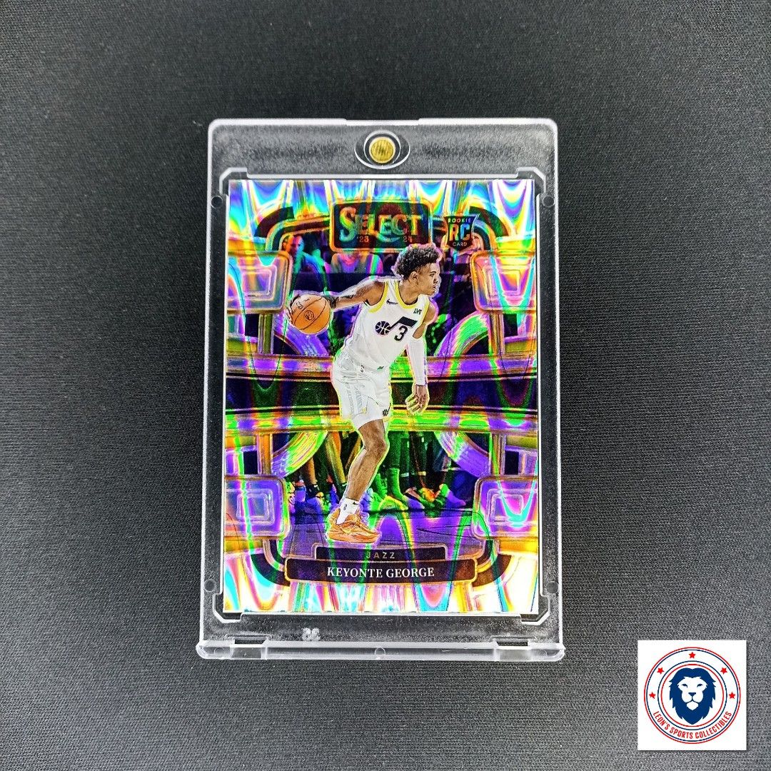 2023-24 NBA Card Keyonte George Select Concourse Tectonic RC, Hobbies ...
