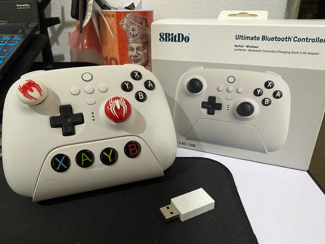 8BitDo Ultimate Wireless Controller (Free Joystick Cover, Decoration ...