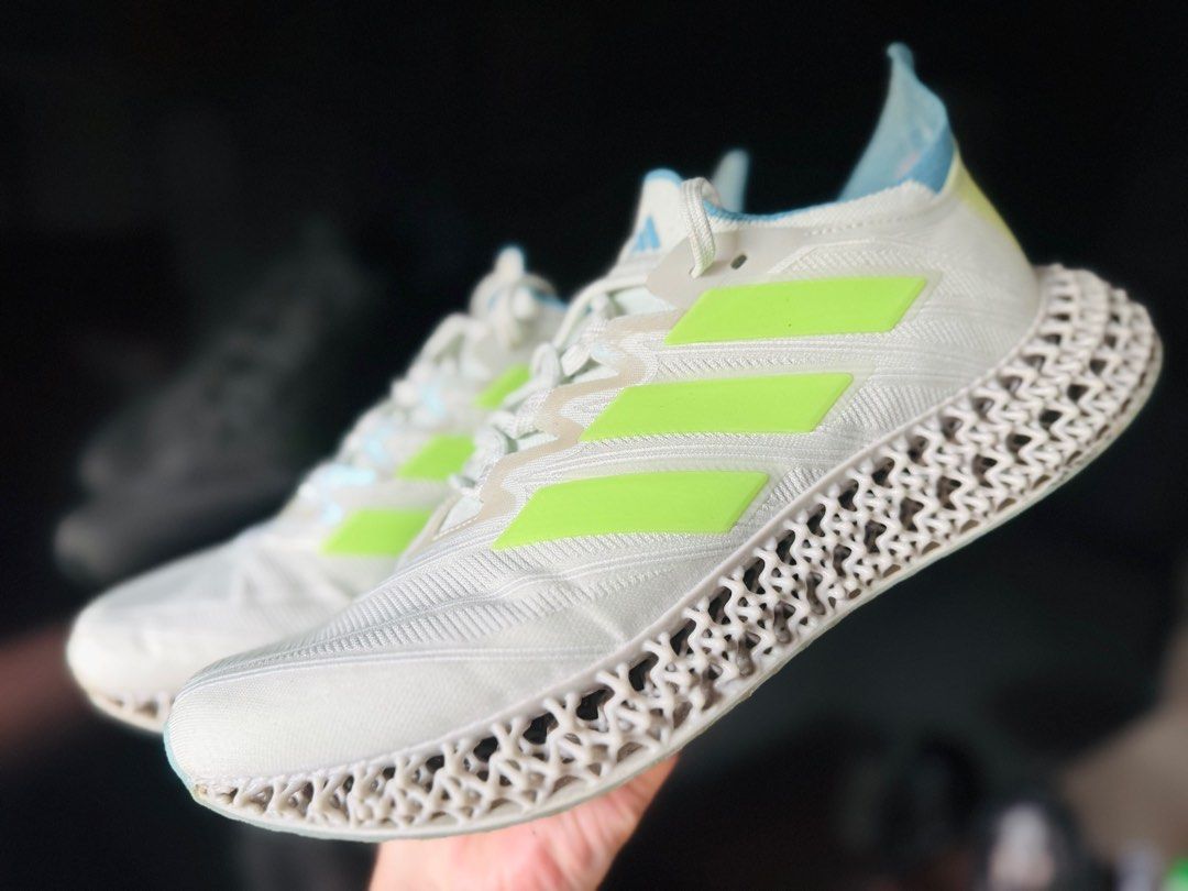 Adidas 4DFWD 4 (1month old) (Category: Sneakers) located in Manila. Submitted by rmdthreads (Listing ID 1370448525, Image 1). Description: 💯 Original Adidas ✅ Limited Shoes From 13,000 peso Condition: GOOD AS NEW! Pwede sa maarte. Pwedeng unisex. Women Size: 9.5 US Men Size: 8.5 US.