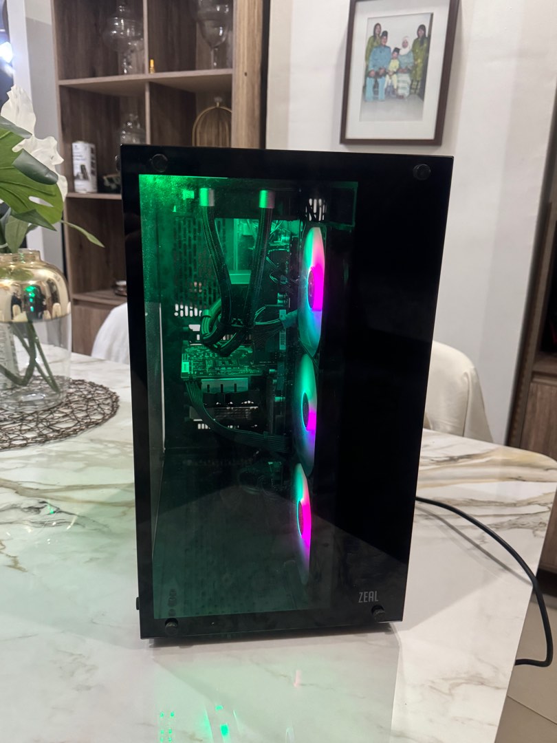 Aftershock Zeal Gaming PC with RGB Fans, Computers & Tech, Desktops on ...