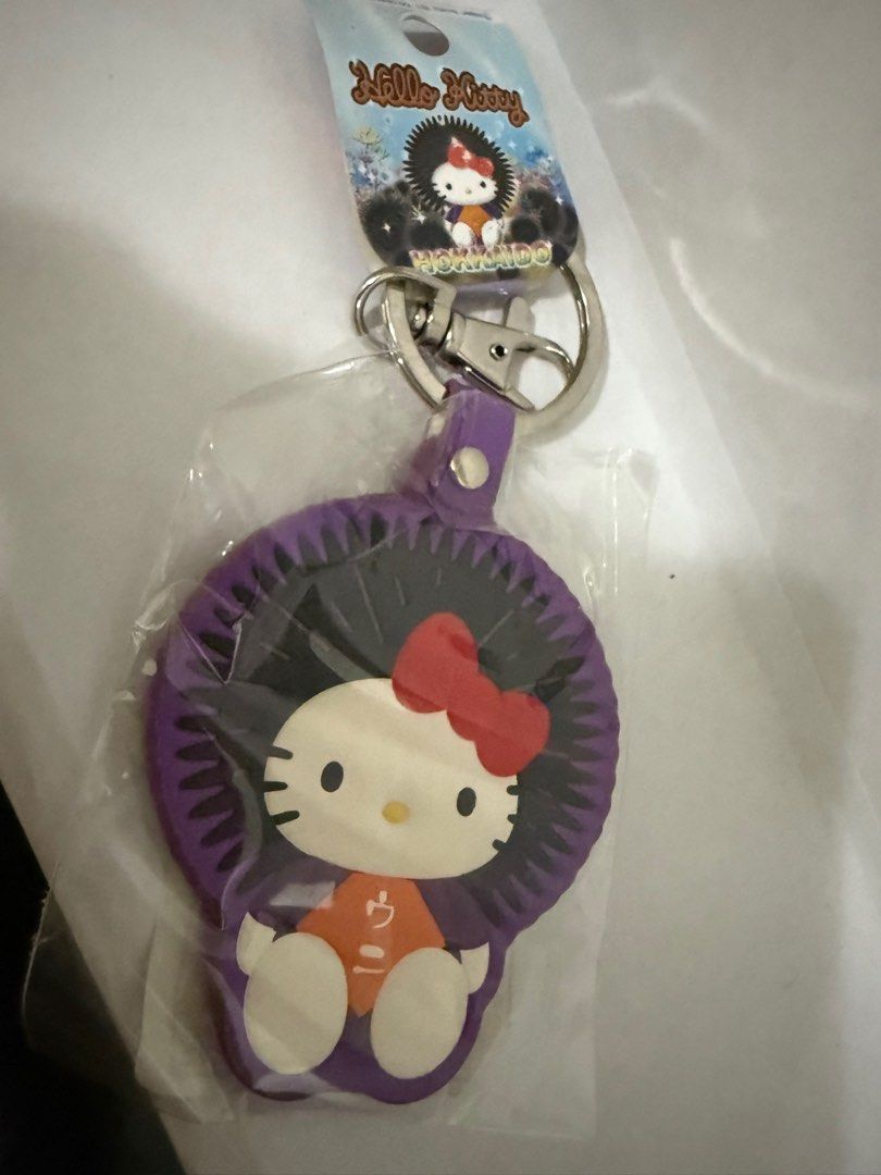 Authentic Hello Kitty Keychain (Category: Accessory Holder, Box & Organizers) located in Manila. Submitted by hellokitty1978 (Listing ID 1391377964, Image 2). Description: Cute collectible Hello Kitty Keychain.
