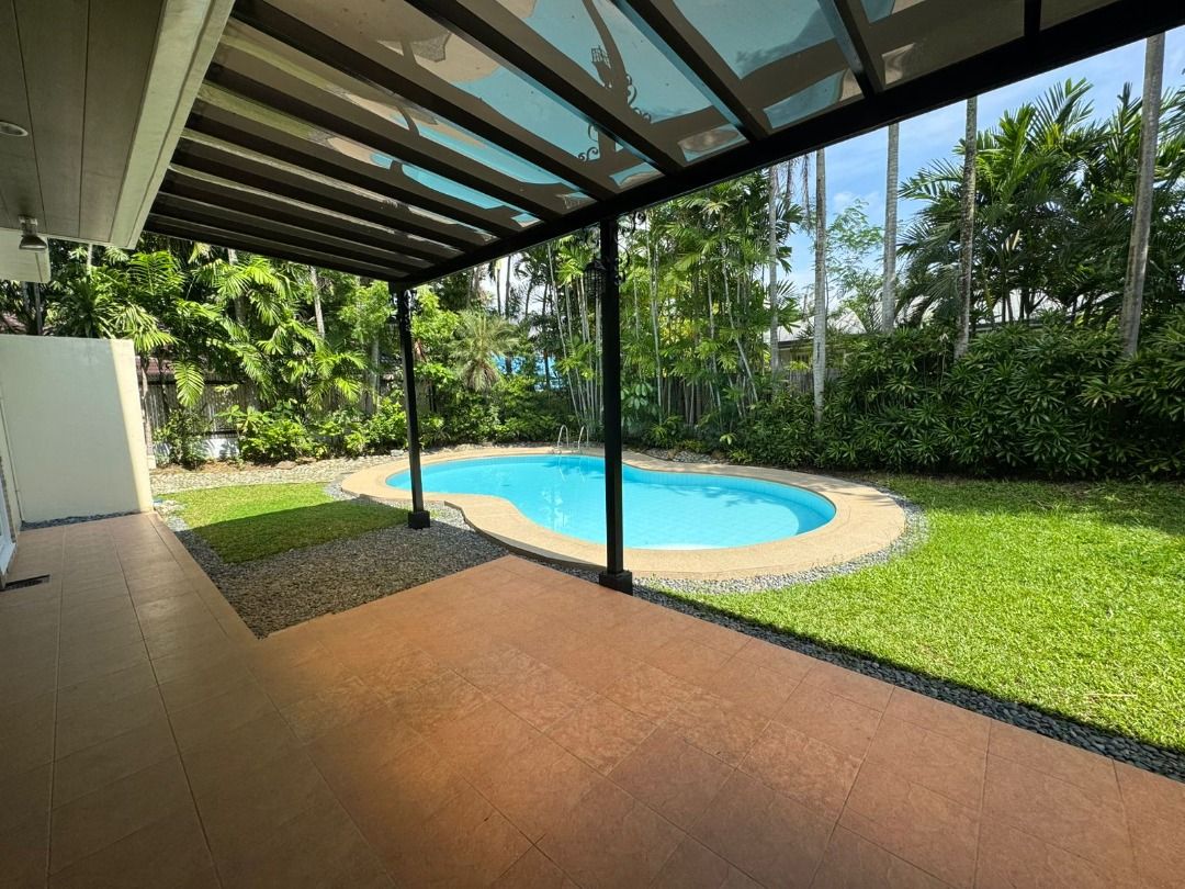 Ayala Alabang Mediterranean Pool Big House (Category: House & Lot) located in Manila. Submitted by realtybrokeragephils (Listing ID 1391449748, Image 3). Description: Ayala Alabang Village House designed by Arch. Ramon Antonio Near Madrigal and Country Club Drive Floor area 1,055 sqm Lot area 1,283 sqm Mediterranean Two Storey House with porte cochere driveway 6 Bedrooms 5 Bathrooms Lanai Pool Semi-Furnished 6 car garage Rate: 400,000 per month N