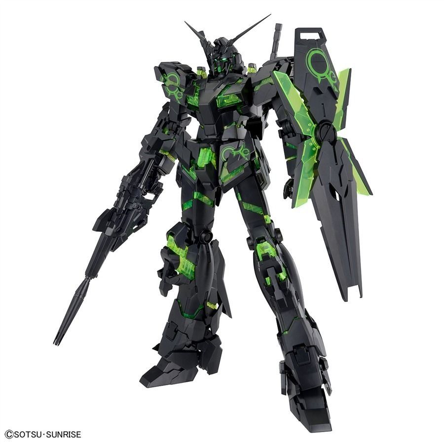 Bandai MG Gunpla Ecopla RX-0 Unicorn Gundam (Recirculation Color/Neon ...