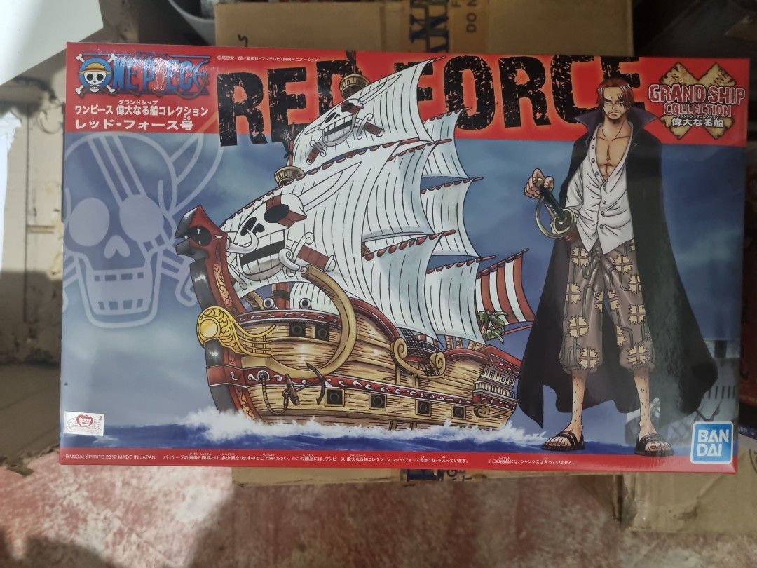Bandai Model Kit One Piece Red Force (Category: Figurines & Statues) located in Baguio. Submitted by rbrt_frnnd (Listing ID 1391507124, Image 1). Description: Shipping Fee shouldered by Buyer.