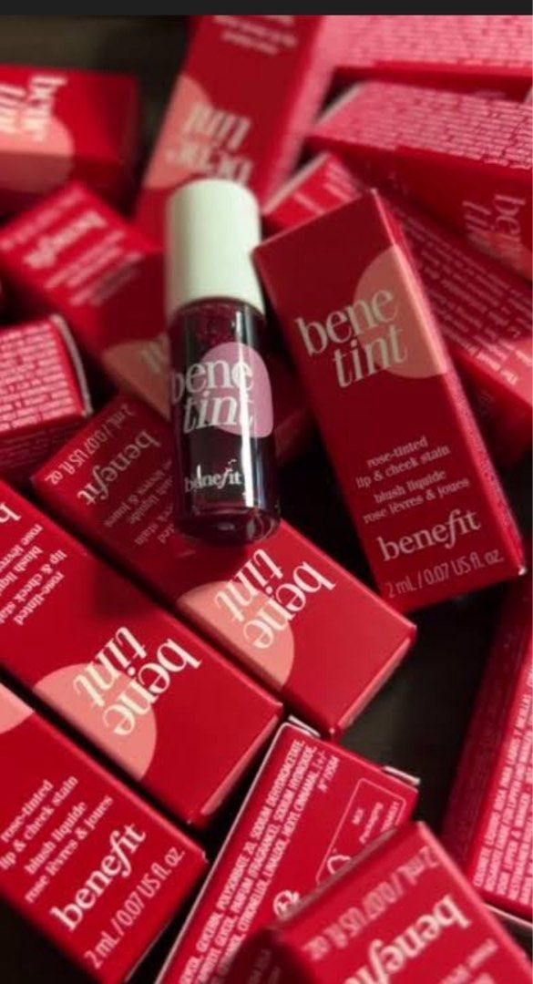 Benefit benetint 2ml (Category: Makeup) located in Pasig City. Submitted by polasy (Listing ID 1391357309, Image 1). Description: So cute !!.