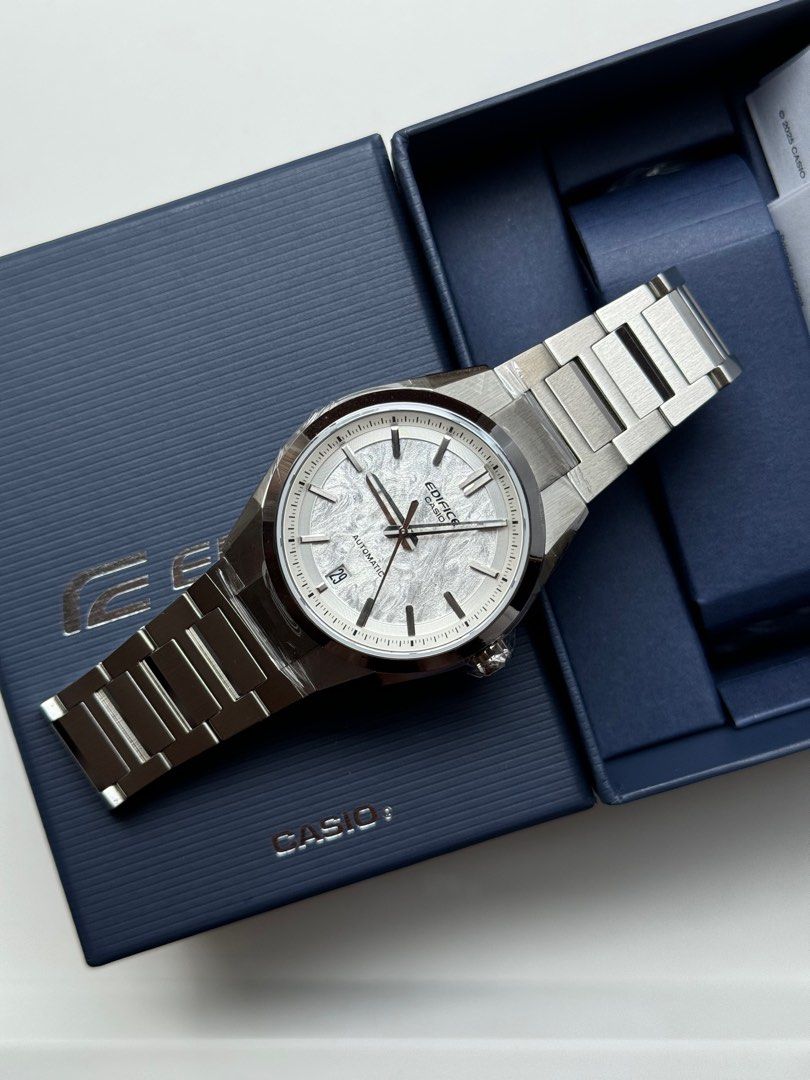 Casio Edifice Automatic White Dial Watch EFK-100D-7ADR