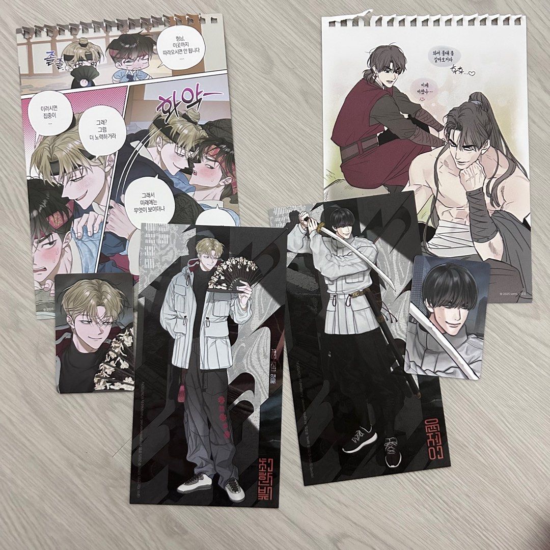 BOMTOON SEASON GREETING SET BL Manhwa yaoi jmee, Hobbies & Toys, Art ...
