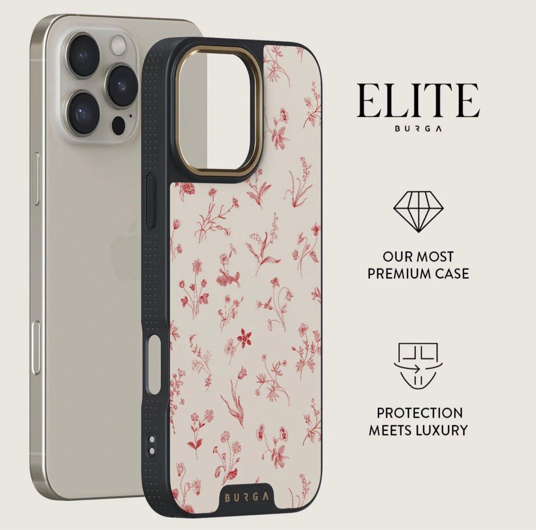 Burga Case | iPhone 16 Pro Max (Category: Mobile & Tablet Accessories) located in Adelaide. Submitted by monica.800 (Listing ID 1391454453, Image 1). Description: Retail price $160 *Dust bag included* .