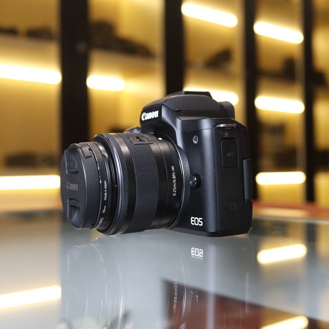 Eos Kiss M Dslr Canon Mirrorless M Canon Eos Kiss M Kit 15-45mm IS STM