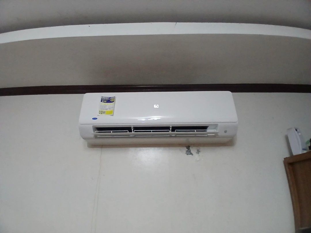 CARRIER AURA INVERTER SPLIT TYPE AIRCON (Category: Air Conditioning and Heating) located in Quezon City. Submitted by airconph. (Listing ID 1391489975, Image 2). Description: ❗CARRIER AURA INVERTER❗ ✅Brand New Split Type Aircon with High-CSPF for energy-savings. MODEL: ▪️FP-53CEP009-308 - 1.0HP ▪️FP-53CEP012-308 - 1.5HP ▪️FP-53CEP018-308 - 2.0HP ▪️FP-53CEP024-308 -2.5HP PROMO: ➡️FREE 10FT. INSTALLATION ➡️FREE CIRCUIT BREAKER ➡️FREE DELIVERY (near