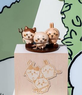 ちいかわ飲茶　500個限定　木製彫刻　フィギュア　ちいかわDAYS 84140-8-