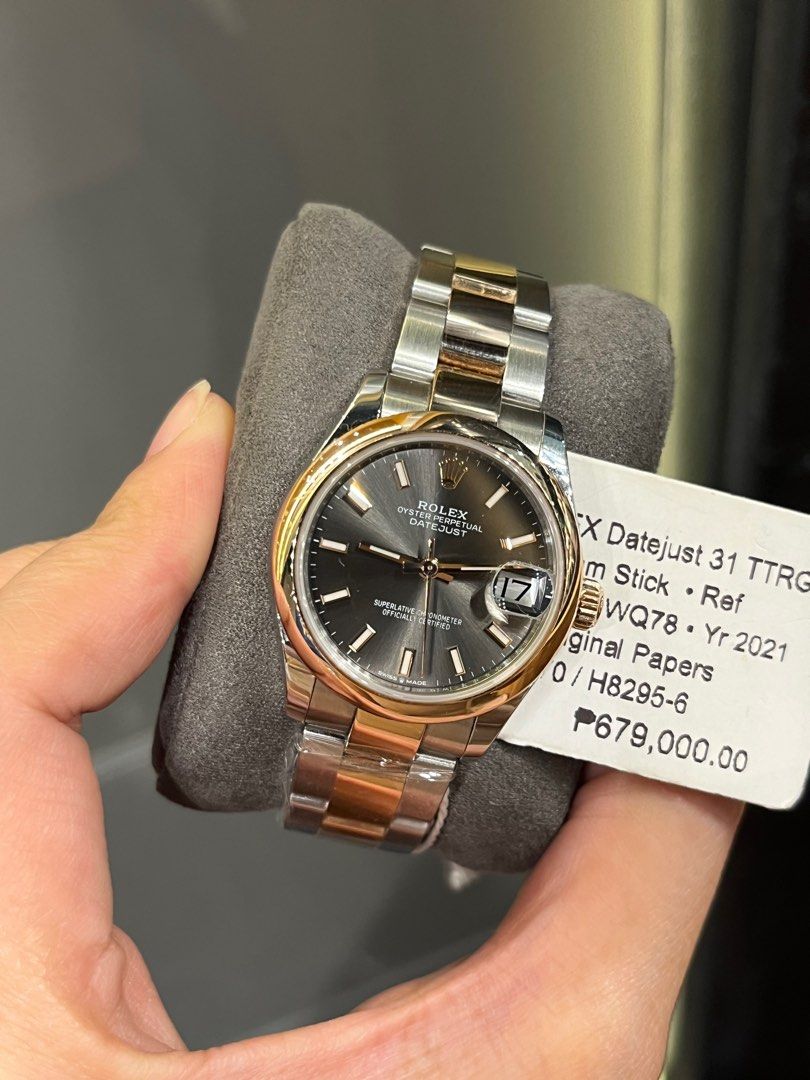 Datejust 31mm (Category: Luxury Watches) located in Marikina City. Submitted by yaniyanyan (Listing ID 1391429782, Image 3). Description: For details please shoot a message .