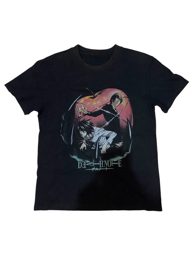 Death Note (Category: Tshirts & Polo Shirts ) located in Tigaon. Submitted by rap2k (Listing ID 1391366603, Image 1). Description: Dimes 20x26 issue: discoloration (neck line) cut red tag overall in good condition.