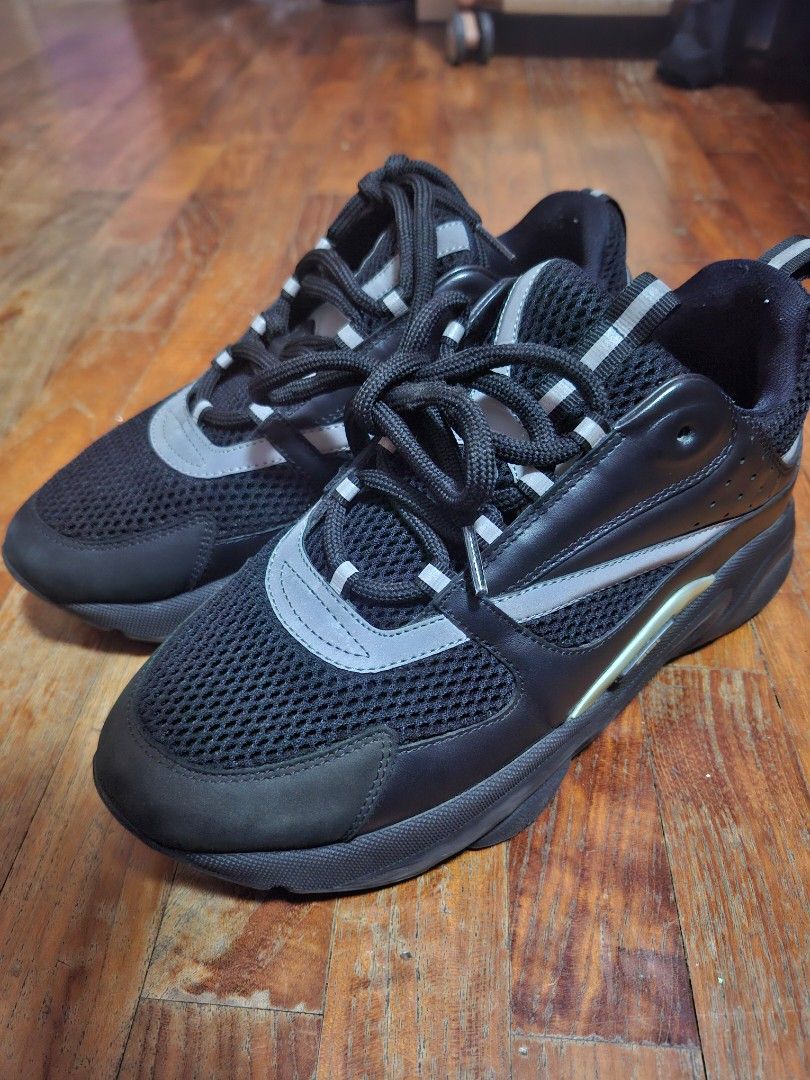 B22 Reflective Dior B22 Size 42 Dior B22 Reflective Black Sneakers