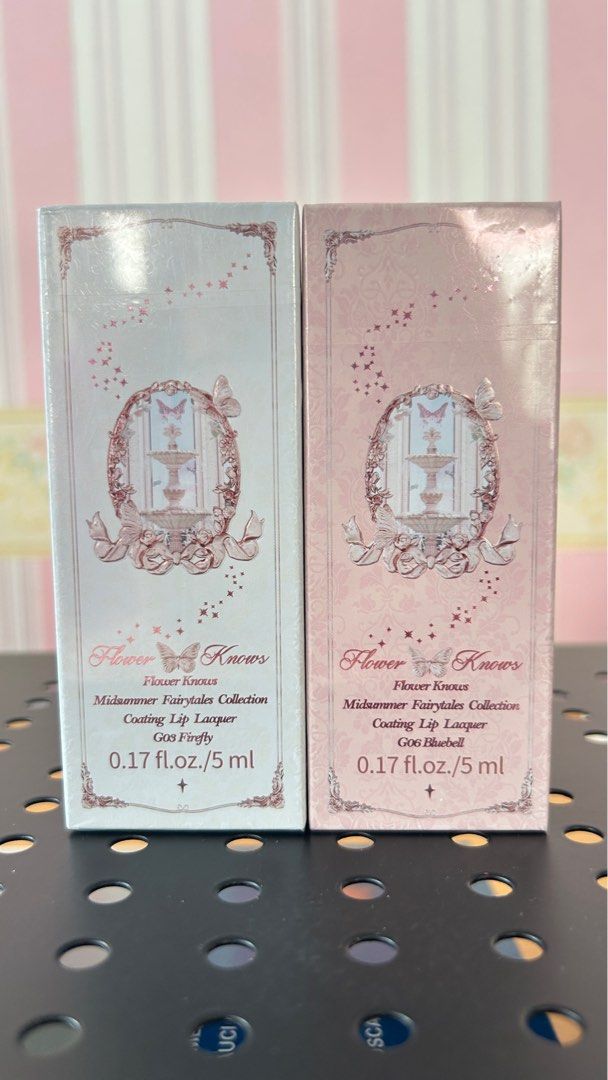 Flower Knows Makeup (Category: Makeup) located in Manila. Submitted by closetcleanup16 (Listing ID 1391405050, Image 3). Description: All Brand New, Sealed in Box! Bought from Flower Knows Global Store. RFS: Impulse buy and duplicates 🤧 1. Chocolate Series Highlight & Contour ₱1000 2. Swan Ballet Series 03 Pink Swan ₱900 (2 available) 3. Midsummer Fairytales Collection G03 Firefly and G06 Bluebell ₱600 each 4. Shell’s Jewel Mirror ₱900 5. Little