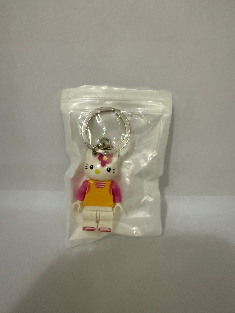 Hello Kitty Lego Style Keychain (Category: Character Goods) located in Manila. Submitted by hellokitty1978 (Listing ID 1391376550, Image 1). Description: Hello Kitty Lego Style Keychain Collectible.