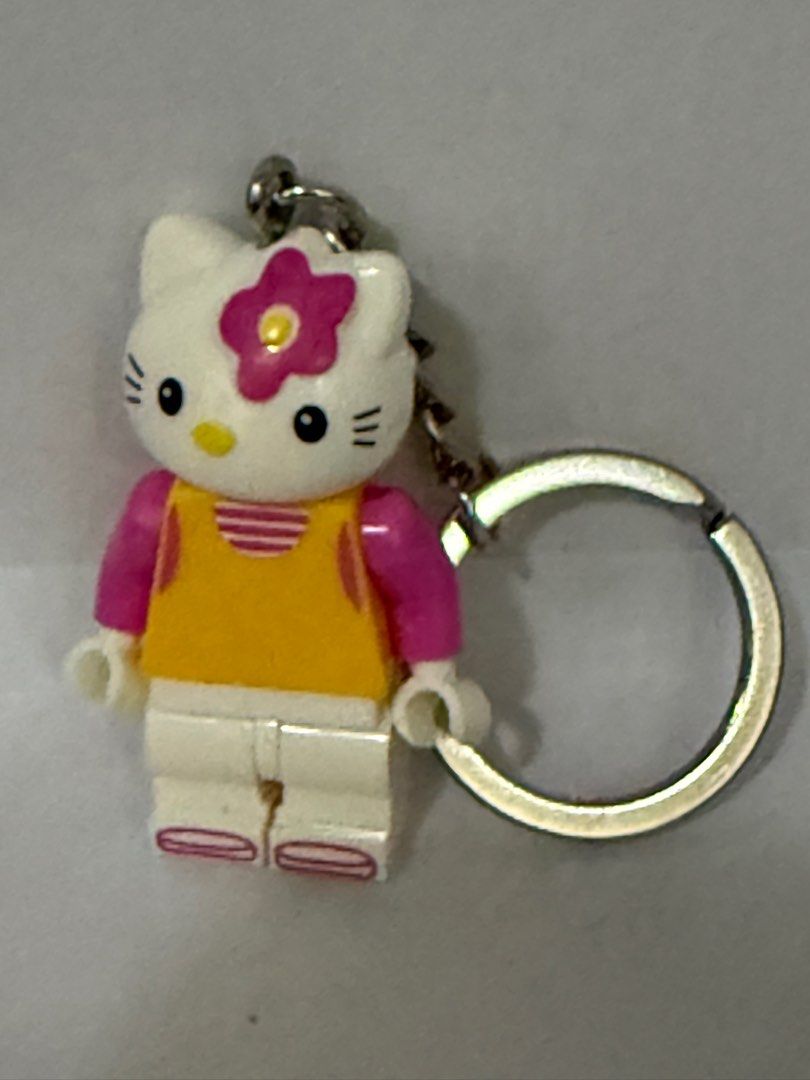 Hello Kitty Lego Style Keychain (Category: Character Goods) located in Manila. Submitted by hellokitty1978 (Listing ID 1391376550, Image 2). Description: Hello Kitty Lego Style Keychain Collectible.