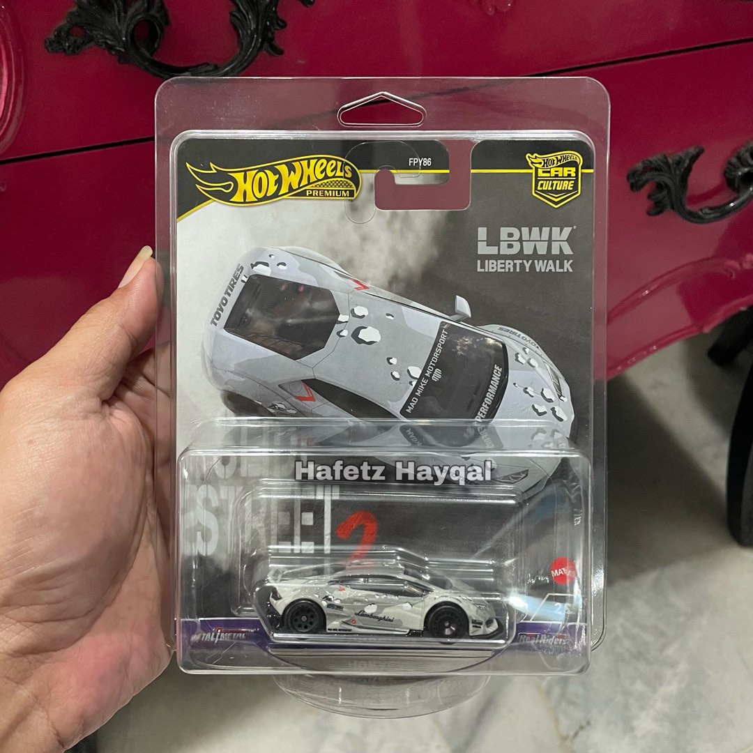 Hotwheels Premium LB-WORKS Lamborghini Huracan LBWK Liberty Walk Car ...