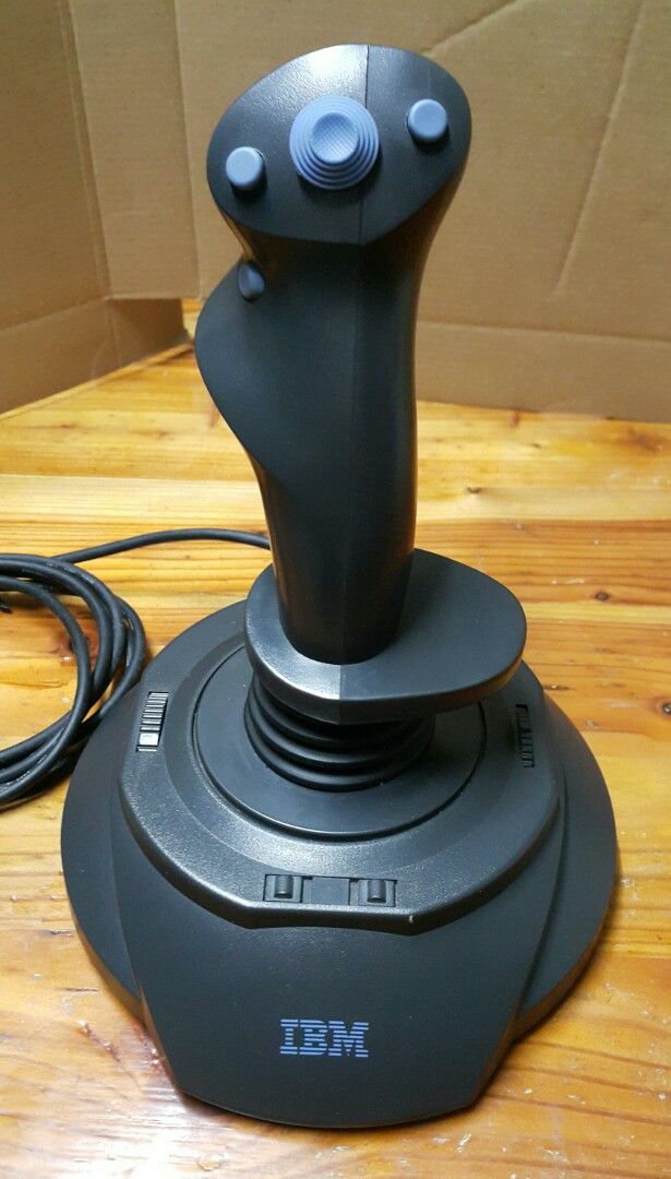 IBM joystick flightstick controller (lightly used) (Category: Controllers) located in Antipolo. Submitted by rlt1870 (Listing ID 1391408831, Image 2). Description: still looks really good. well kept item. no box. Antipolo Rizal.