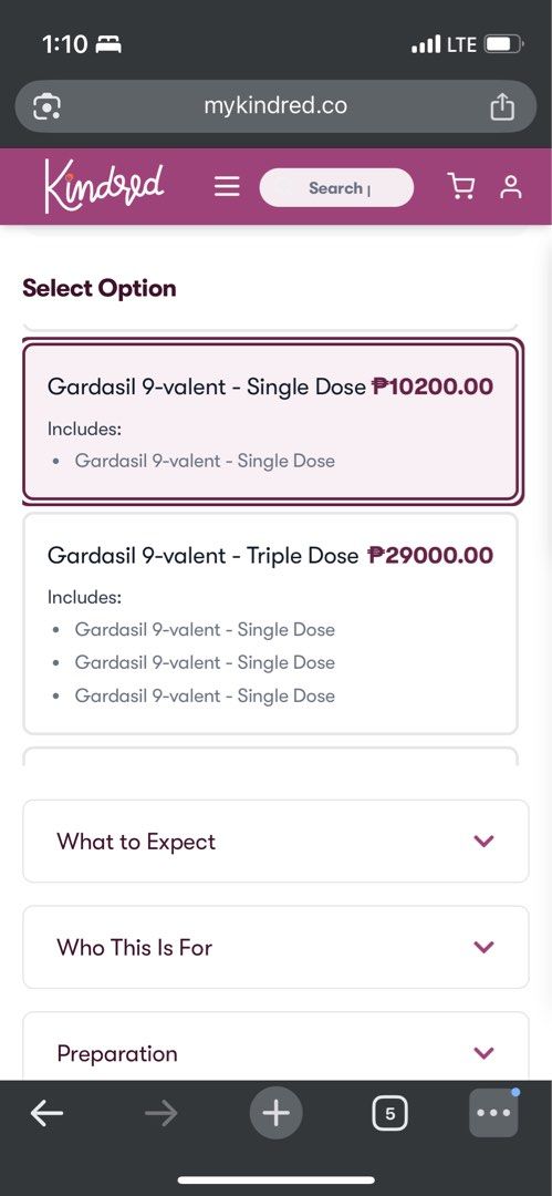 Kindred - HPV Vaccine Gardasil 9 Single Dose (Category: Medical Supplies & Tools) located in Quezon City. Submitted by erinsotto (Listing ID 1391399608, Image 1). Description: Selling my single dose because I already have completed my 3 shots. Negotiable!.