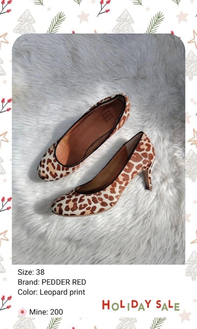 Leopard cheerah print sandals (Category: Sandals) located in Manila. Submitted by haniberry (Listing ID 1391371488, Image 1). Description: .