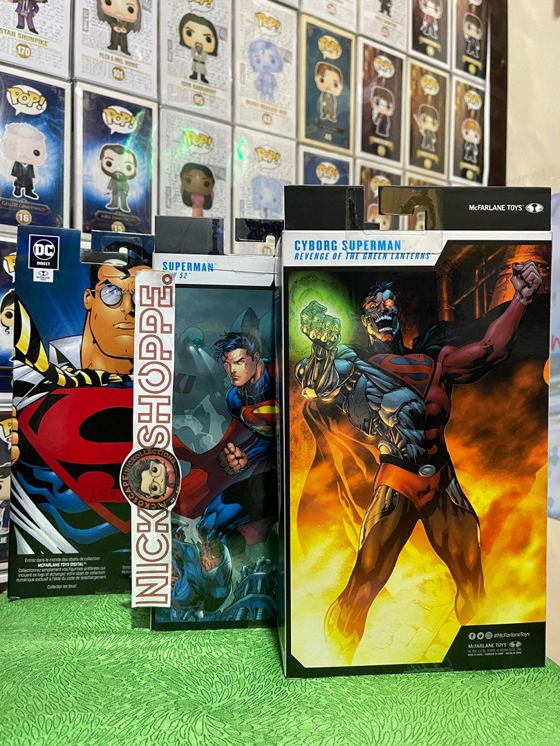 MCFARLANE SUPERMAN (Category: Figurines & Statues) located in Makati City. Submitted by kevinnnickos (Listing ID 1391443473, Image 2). Description: For Sale: MCFARLANE SUPERMAN AUTHENTIC. SEALED. NO ISSUES. Box condition 10/10. Superman Our Worlds at War = 1750.00 Superman Cyborg Gold label = 1700.00 Superman New 52 = ❌️‼️SOLD PM me for additional pictures and price inquiries. Madali tayo kausap 😉 *** When in doubt, check seller’s ratings and cu