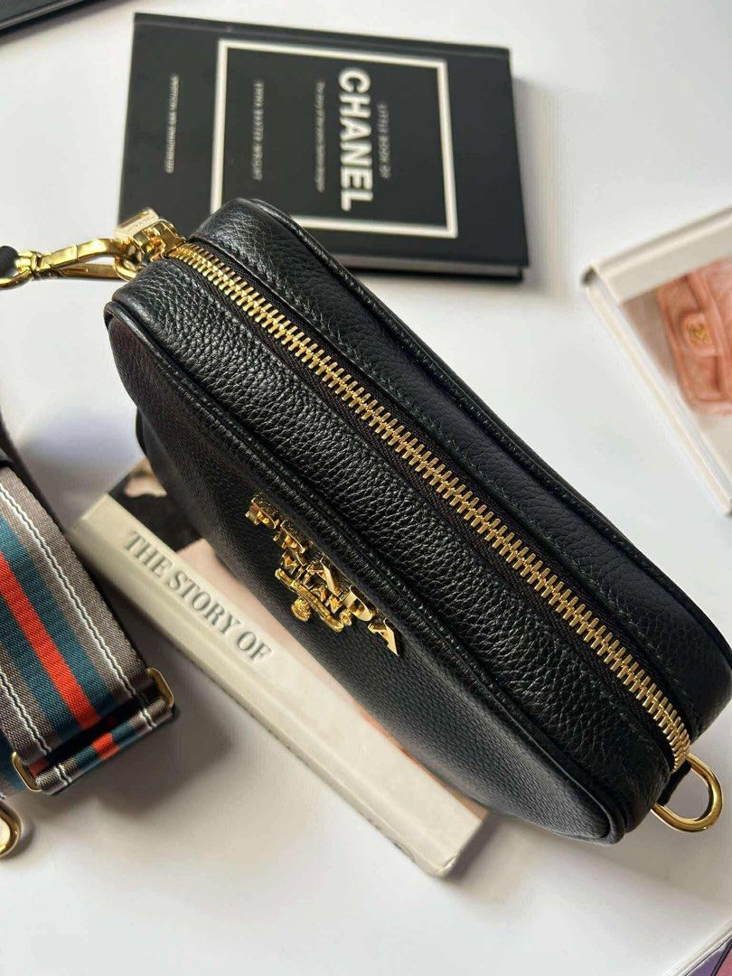 Minu Camera Bag Black (Category: Luxury Bags & Wallets) located in Quezon City. Submitted by luxuryamethystph (Listing ID 1391428916, Image 3). Description: mini camera black sling bag crossbody guitar strap Bn .