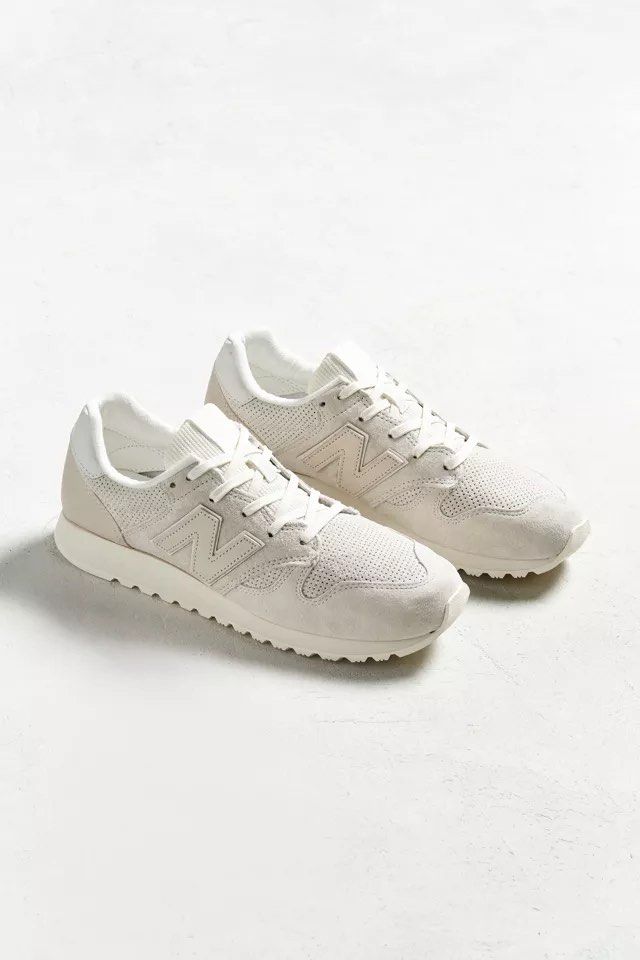 New Balance 520 in White (Category: Sneakers) located in Cavite. Submitted by lovedbysheee (Listing ID 1391490274, Image 1). Description: No issue, needs minimal cleaning Size US 3.5 (22cm).