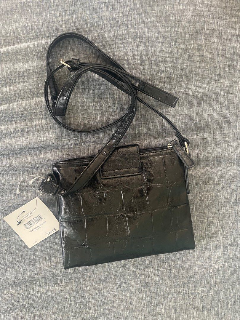 Nine west black purse (Category: Purses & Pouches) located in Manila. Submitted by akingkingking (Listing ID 1391475931, Image 3). Description: Never been used As is, no defects Buyer to shoulder shipping fee Pick up location - sta mesa manila.