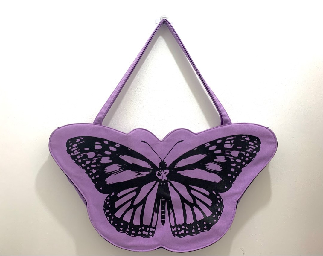 Official 2024 Olivia Rodrigo GUTS World Tour Merch Butterfly Tote Bag
