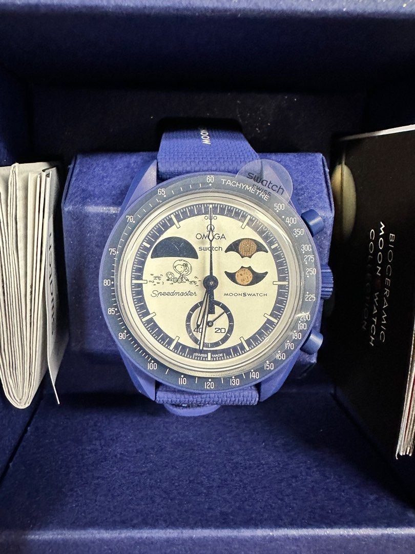 Swatch x OMEGA x Snoopy Popcorn 