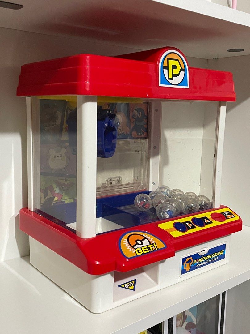 Pokemon crane toy claw (Category: Action & Battle Toys) located in Bulacan. Submitted by avenade (Listing ID 1391518428, Image 1). Description: -Working- Pokemon crane toy claw 2017 Prize toys are included - But please note that the prize toys are not pokemon - yokai toys (see next picture) Can send video.