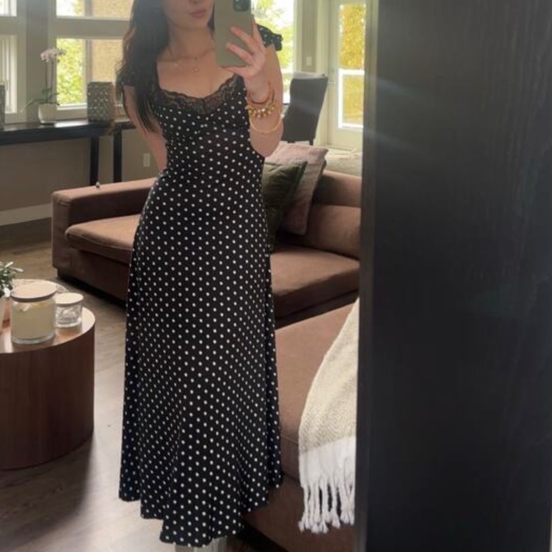 cotton spaghetti strap dress Women Navy Pockets Wrinkled Summer – SooLinen Vanilla Bay Size:AU18 Black Vintage Dress, Short