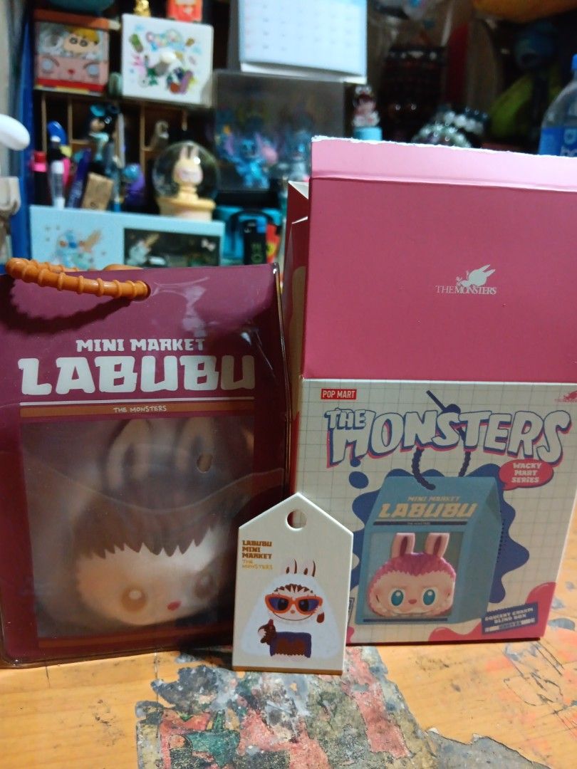 POP MART The Monsters Labubu Mini Market 公仔, 興趣及遊戲