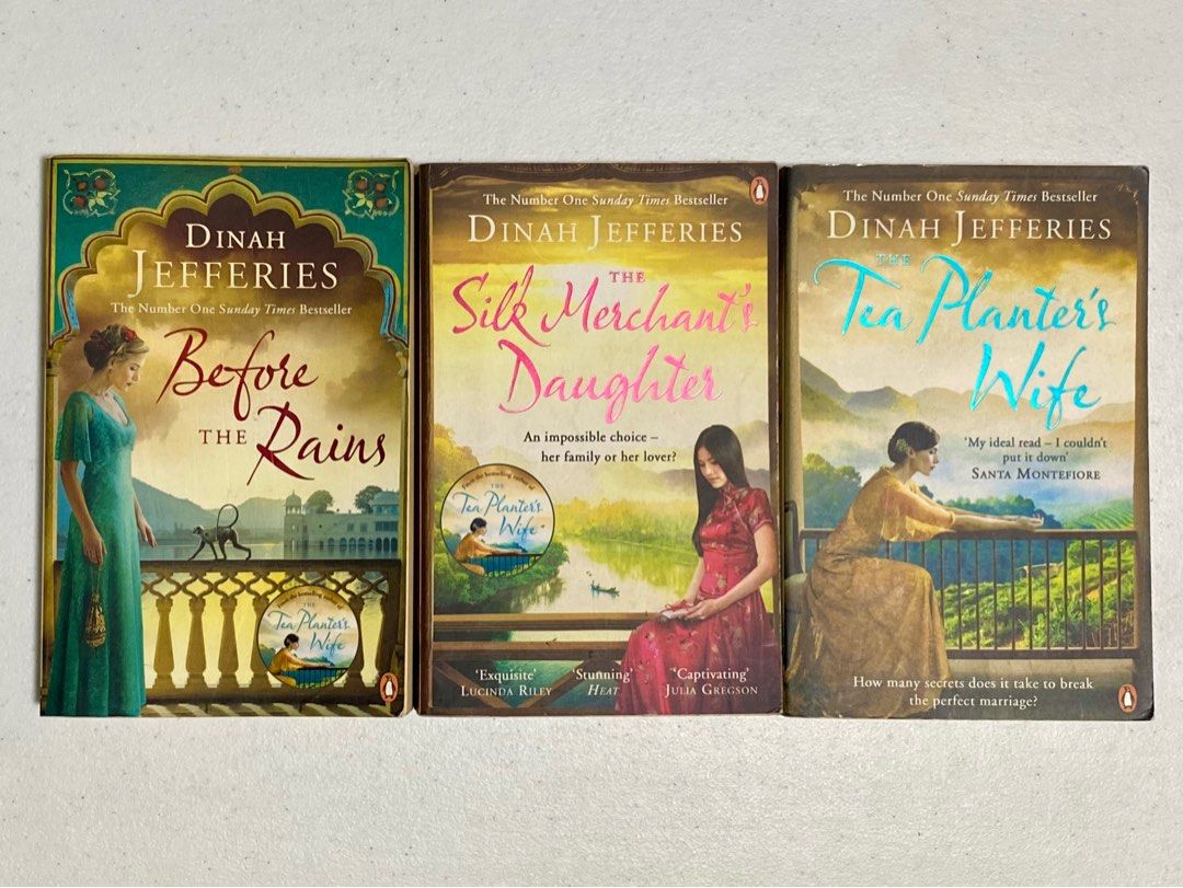 (Preloved) Dinah Jefferies Book Bundle (Category: Storybooks) located in Urdaneta. Submitted by hos24 (Listing ID 1391380220, Image 1). Description: .