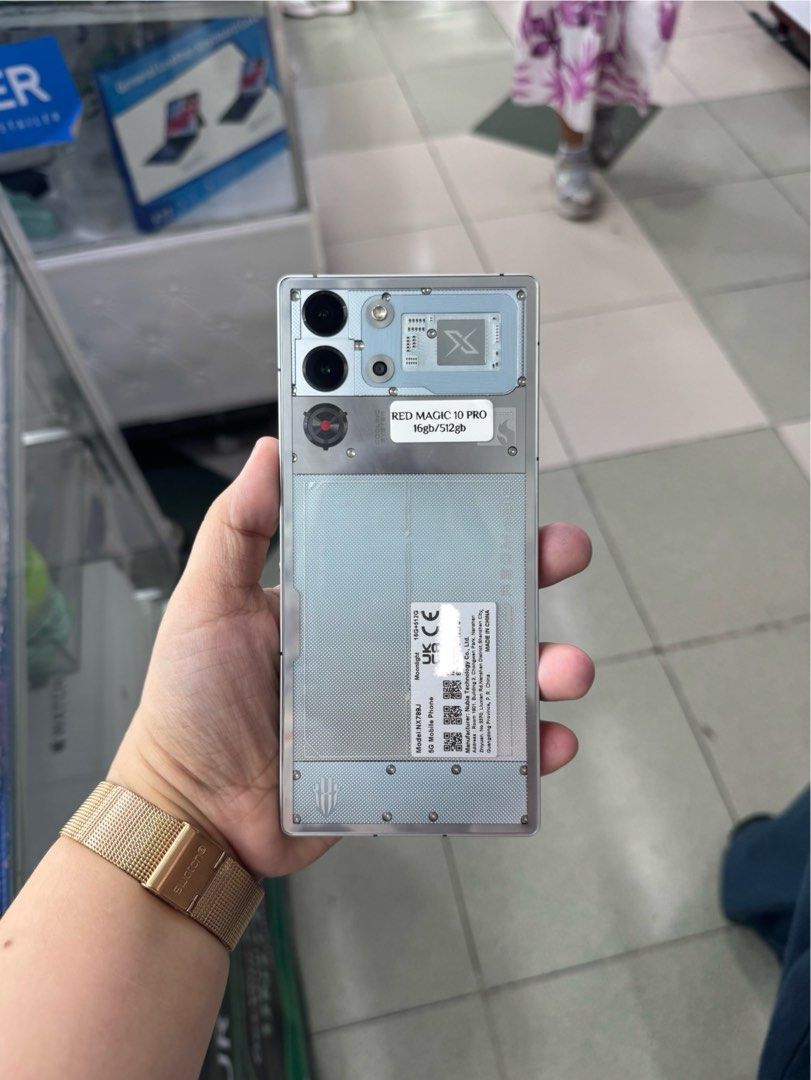 Red Magic 10 Pro 512gb Global FU Complete (Category: Android Others) located in San Juan City. Submitted by keannagadgetph (Listing ID 1391537134, Image 1). Description: Available Units for today's POST! Red Magic 10 Pro / 512gb / FU / Global - good condition - 95% Makinis - good battery - no issue / repair - Any colors available ~ Accepting SWAP / TRADE IN / INSTALLMENT / BINTA UNIT ~ CASH ON DELIVERY METRO MANILA / LBC PAYMENT FIRST ~ Store loc