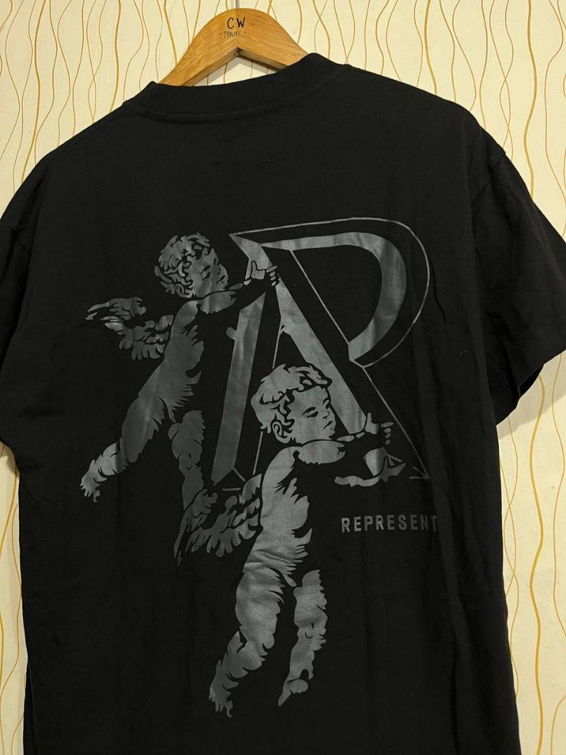 Represent (Category: Tshirts & Polo Shirts ) located in Lucena. Submitted by cw.thrift (Listing ID 1391496301, Image 3). Description: Represent Like new No issue Size small Best fit to medium Dimes Width pit to pit 21 inches Length 27 inches.