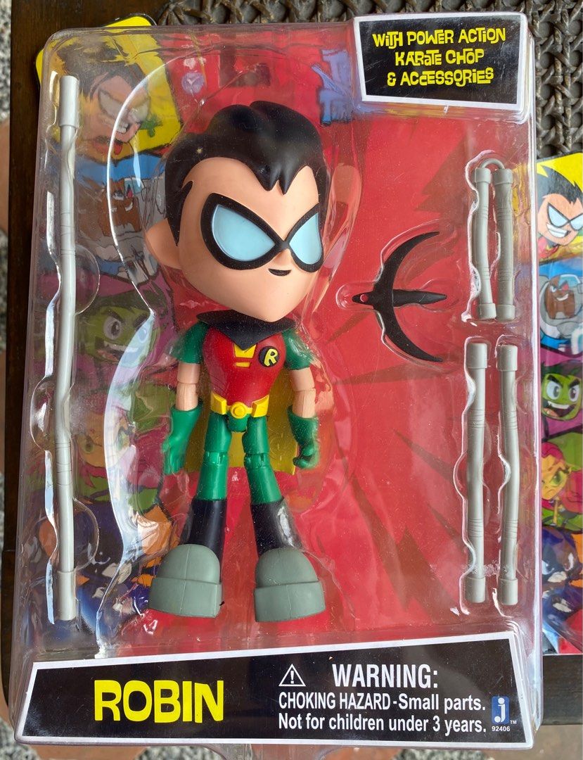 Robin Teen Titans Go (Category: Figurines & Statues) located in San Fernando. Submitted by collecatoy (Listing ID 1391371739, Image 3). Description: .