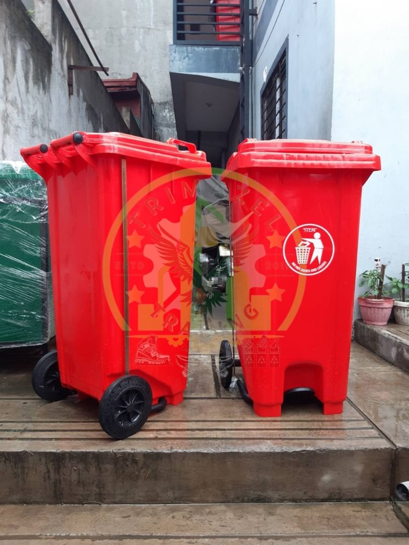 ROLLER KING TRASHBIN/ ROLLER TRASHBIN/ DUST TRASHBIN/ TROLLING TRASHBIN ...