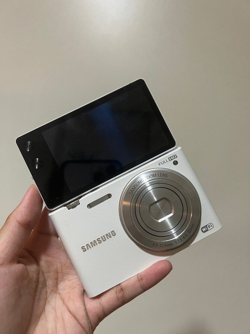 Samsung MV900f (Category: Cameras) located in Manila. Submitted by seconddibs (Listing ID 1391439542, Image 1). Description: rush selling cos i need immediate funds for my review center 💗 —price still nego —honest issue: broken lcd (no cracks on lcd however it only displays black screen. the screen is responsive when u touch/tap the screen —other than the issue mentioned above everything else is working —check last two photos for flaws/scratches