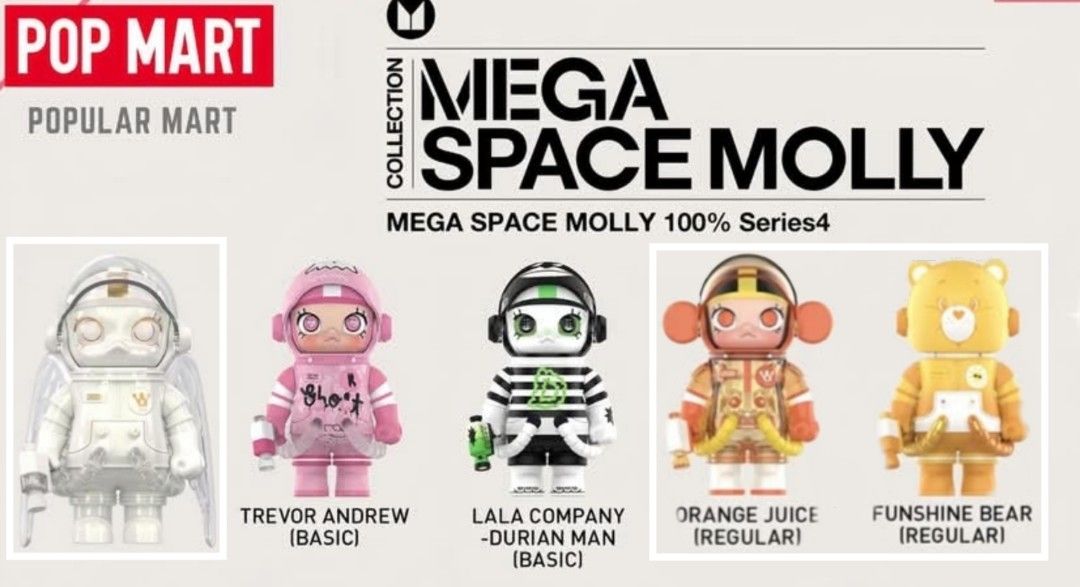 Secret Bundle) Popmart Molly Series 4, Hobbies & Toys, Toys