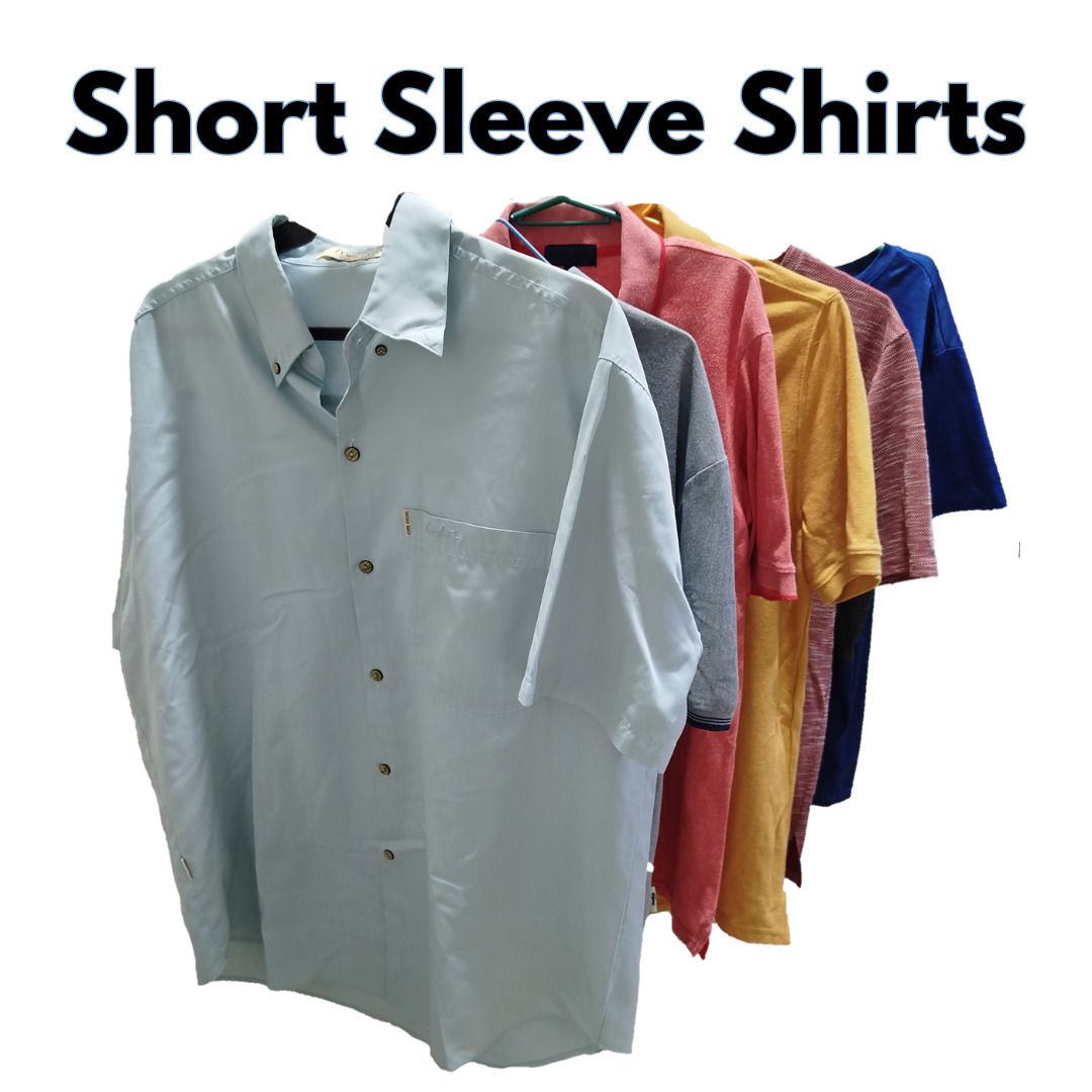 Short Sleeve Shirt Men Large (Category: Tshirts & Polo Shirts ) located in Cagayan de Oro. Submitted by cutxcute (Listing ID 1391441435, Image 1). Description: Men Shirts and Polo Large Please see the image for the details and the price Item + Delivery Fee Delivery via Maxim, LBC, & J&T .