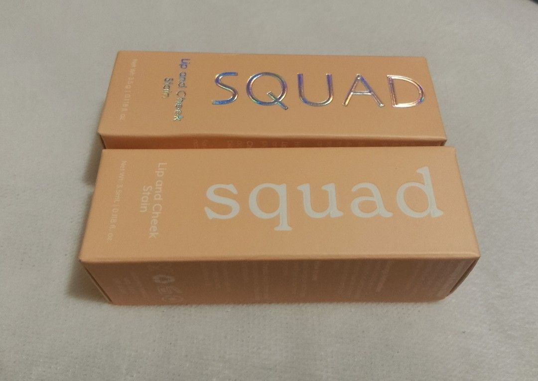 Squad Cosmetics Lip and Cheek Stain Tint (Category: Makeup) located in Marikina City. Submitted by tomesandscroll (Listing ID 1391397346, Image 1). Description: 💌 Squad Cosmetics Lip and Cheek Stain 💌 ₱75 each 💌 Shade: Idol and Bare 💌 Swatched once (on the hand).