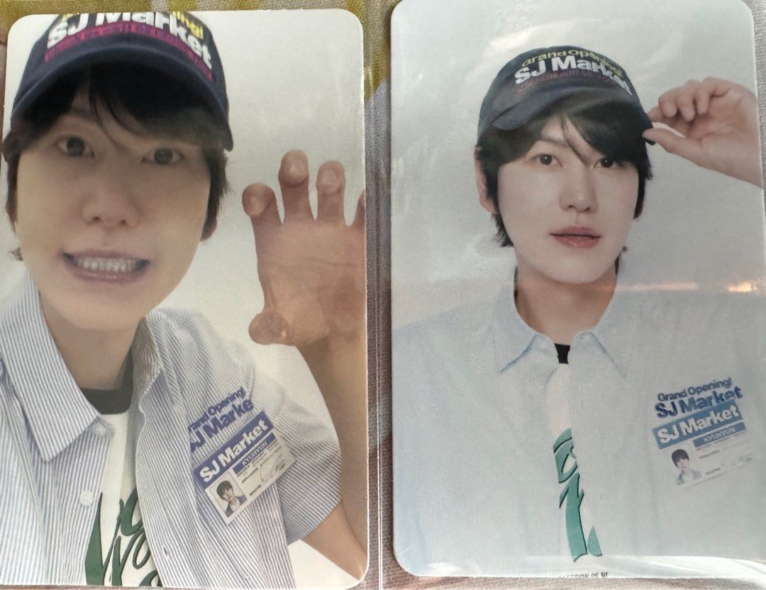 Super SJ MARKET MD / KYUHYUN Junior SJ Market Random trading card Super SJ MARKET MD / KYUHYUN Junior SJ Market Random trading card