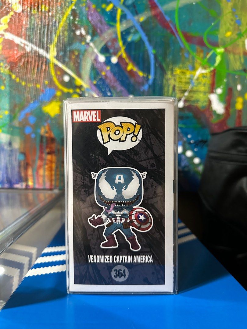 Venomized Captain America Funko Pop (Category: Figurines & Statues) located in Pasig City. Submitted by AnythingPH (Listing ID 1391484766, Image 2). Description: .