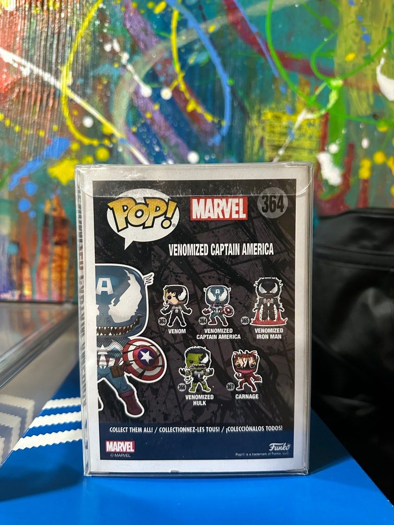 Venomized Captain America Funko Pop (Category: Figurines & Statues) located in Pasig City. Submitted by AnythingPH (Listing ID 1391484766, Image 3). Description: .